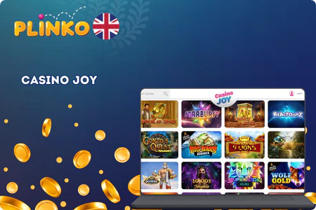 Casino Joy Plinko game screen on mobile for Plinko UK