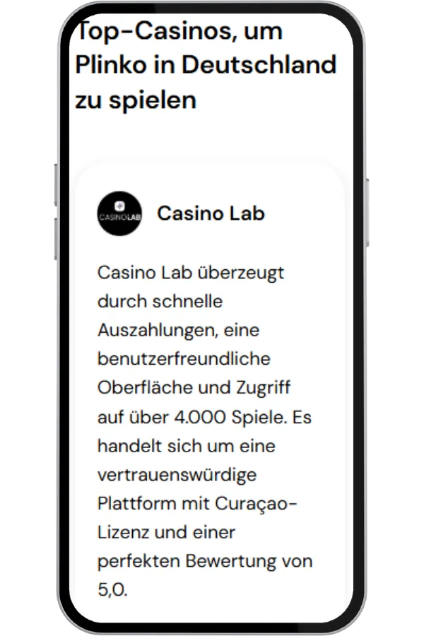 Wählen Sie Casino