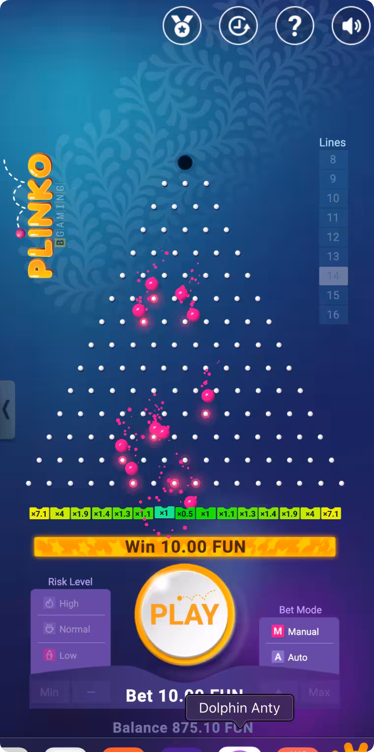 Plinko game rules