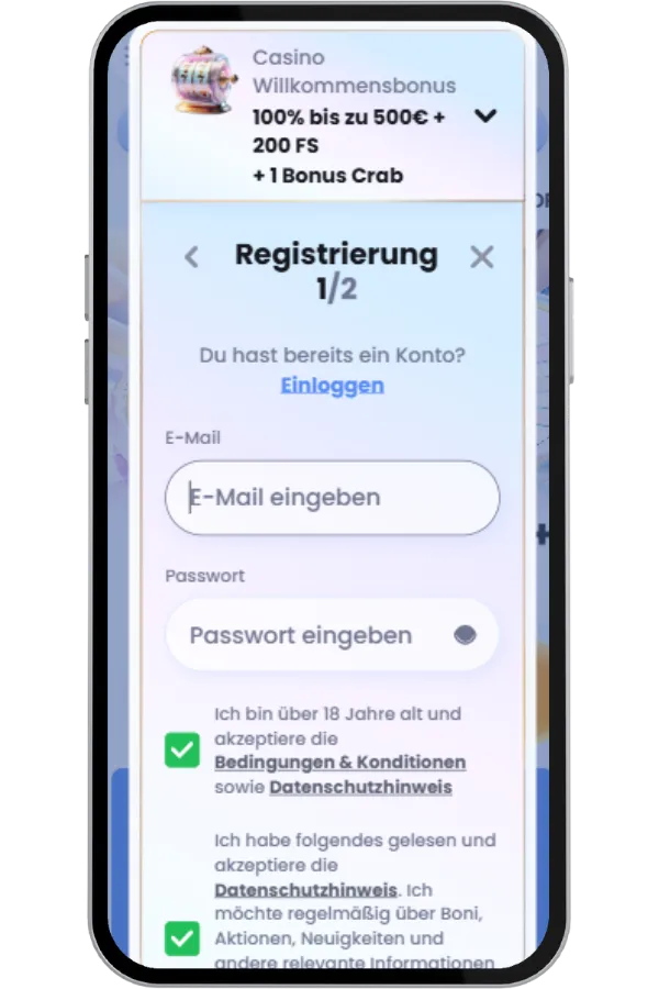 How To - Registrieren