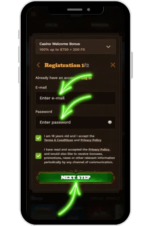 Enter Email and Password fat pirate