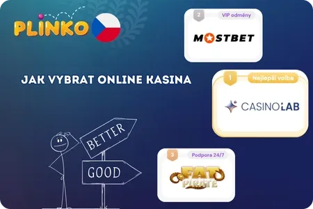 Výběr kasin Plinko CZ